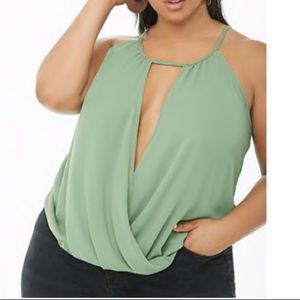 Plus Size High-Low Cami